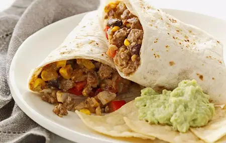 How to Make a Burrito with Beef and Cheese