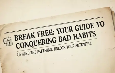How to Get Rid of Bad Habits