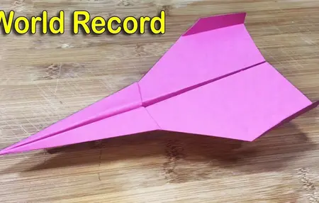 How to Make a Paper Airplane That Flies Like a Bird