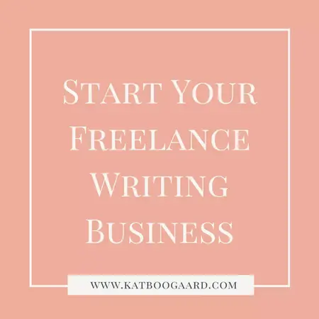 How to Start a Writing Business