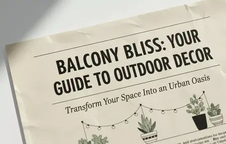 How to Decorate Your Balcony