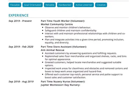 How to Write a Resume for a Part-Time Job