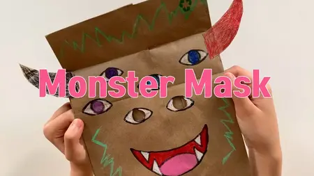 How to Make a Paper Bag Mask for Halloween