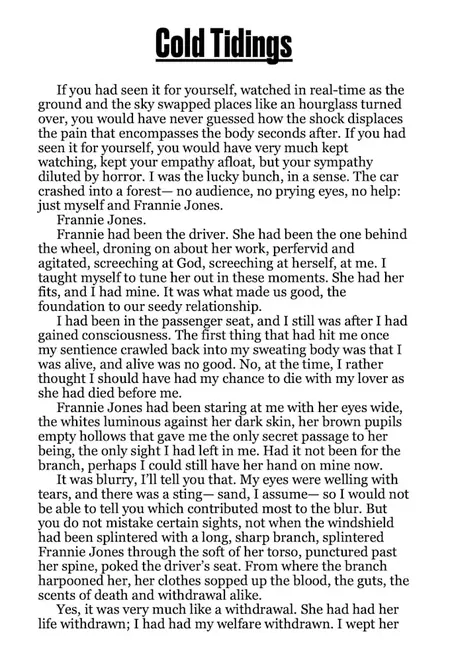 How to Write a Great Story