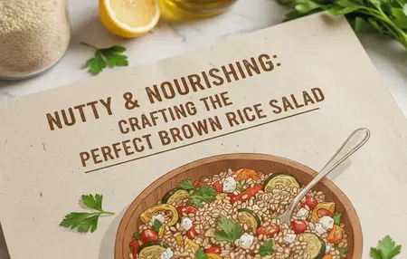 How to Make a Delicious Salad with Brown Rice