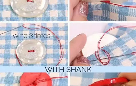 How to Sew a Button