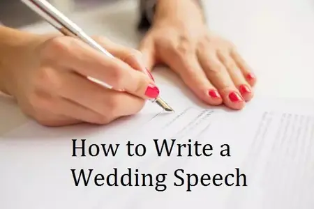 How to Write a Wedding Speech
