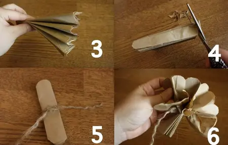 How to Make a Paper Bag Flower