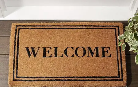 How to Make a DIY Welcome Mat