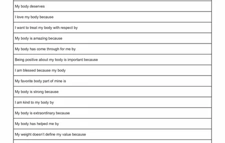 How to Build a Positive Body Image