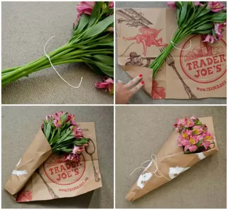How to Make a Paper Bag Flower