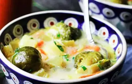 How to Make a Soup with Brussels Sprouts