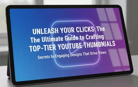 How to Create High-Quality YouTube Thumbnails