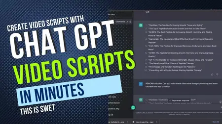 How to use ChatGPT to create videos