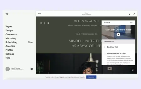 How to Create a Website Using Squarespace