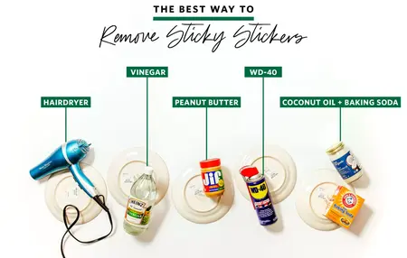 How to Remove Stickers From Surfaces