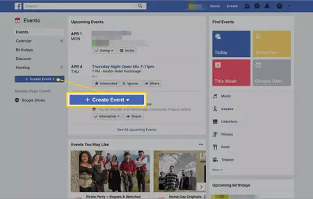 How to Create a Facebook Event