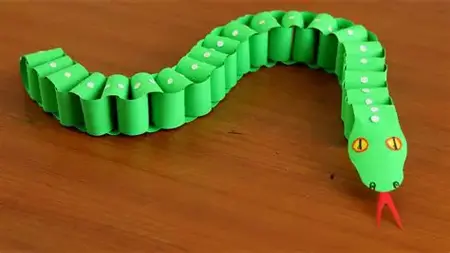 How to Make a Paper Bag Snake