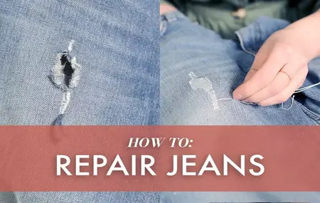 How to Repair a Torn Jeans