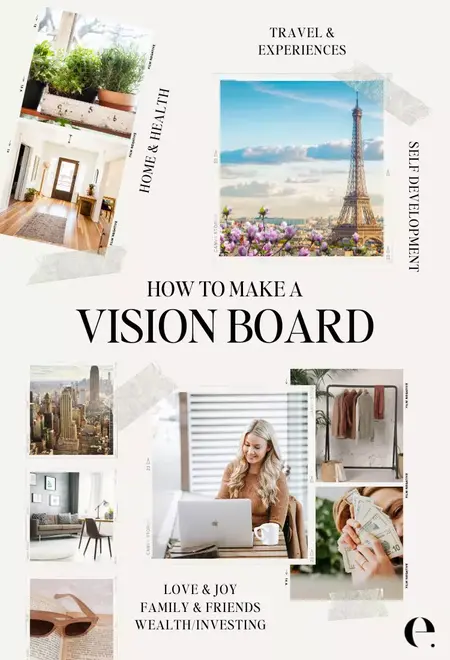 How to Make a Vision Board to Achieve Your Goals