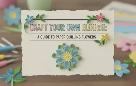 How to Make a Paper Quilling Flower