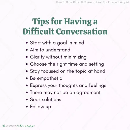 How to Handle Difficult Conversations