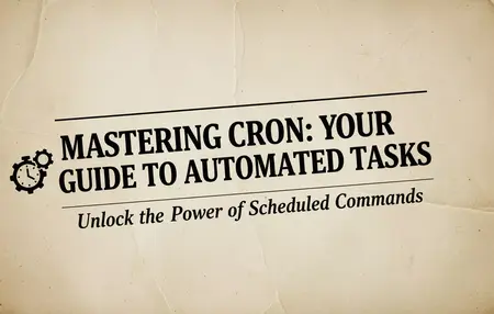How to schedule task using cron