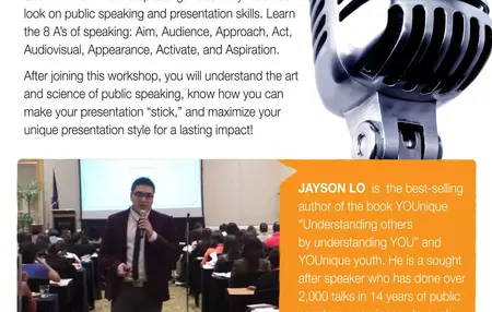 How to Learn to Speak in Public