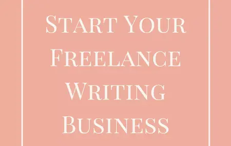 How to Start a Writing Business