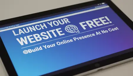 How to create a website for free