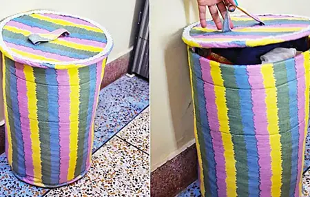 How to Make a DIY Laundry Basket