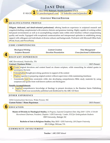 How to Write a Resume for Recent Graduates
