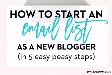 How to Start an Email List