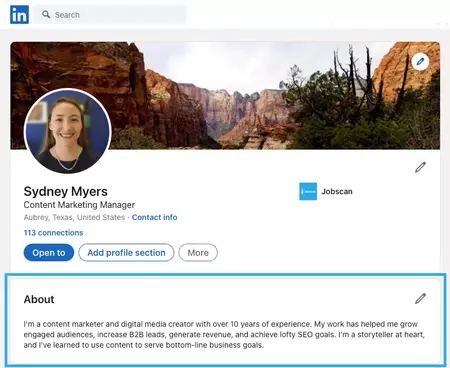 How to Create a Powerful LinkedIn Profile Summary
