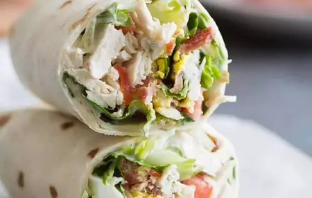 How to Make a Salad Wrap