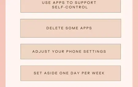 How to Use Your Phone Less