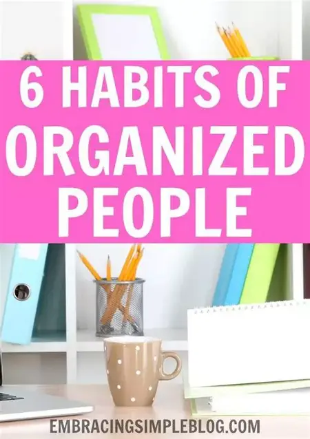 How to Be More Organized