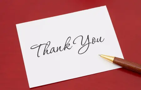 How to Write a Thank You Note