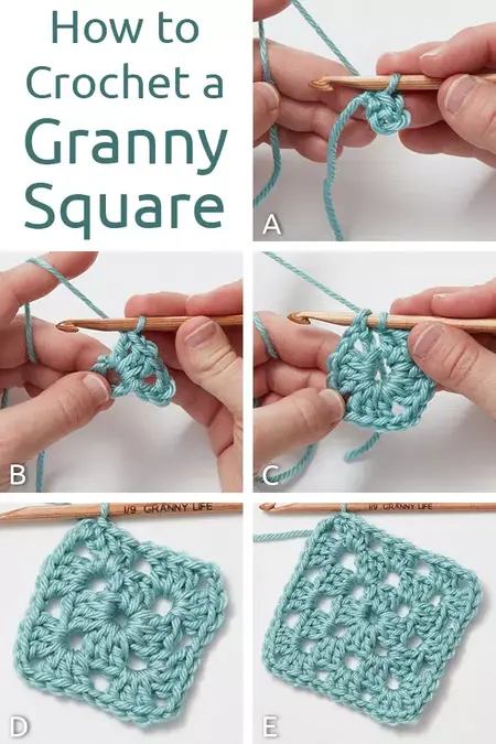 How to Crochet a Granny Square
