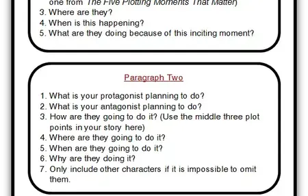 How to Write a Novel Outline