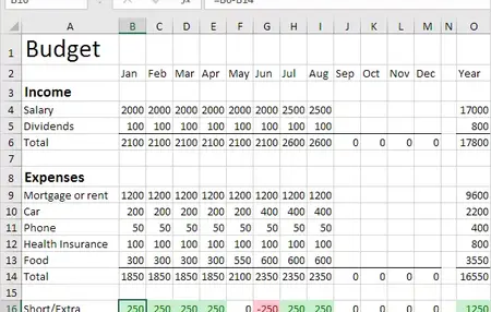 How to Use Excel for Budgeting
