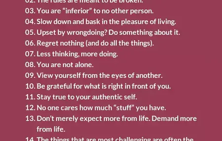 How to Make the Most of Your Life