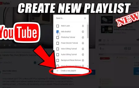How to Create a YouTube Playlist for a Specific Topic