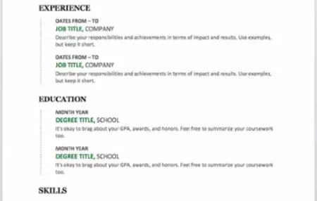 How to Create a Professional Resume with Word