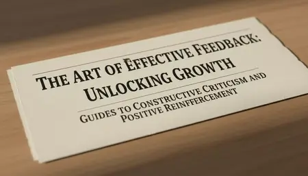 How to Give Constructive Feedback