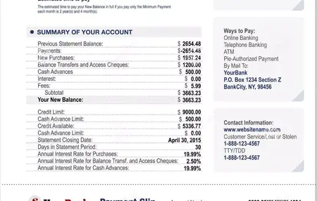 How to Understand Credit Card Statements