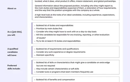 How to Make a Job Work