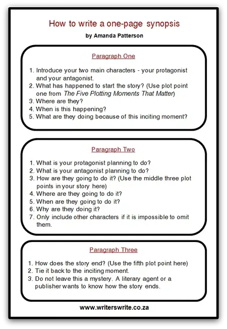 How to Write a Novel Outline