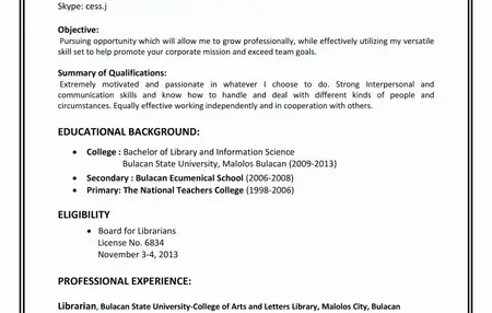 How to Write a Resume for a Specific Job