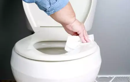 How to Clean a Toilet Seat